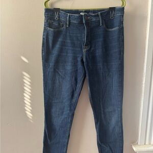 Dark Blue Denim Jeans